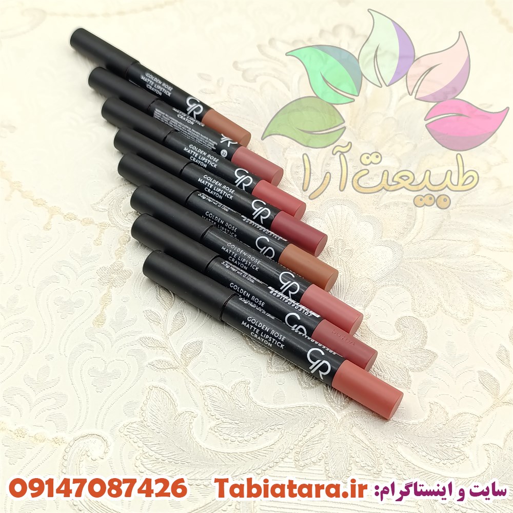 رژ مدادی گلدن رز
