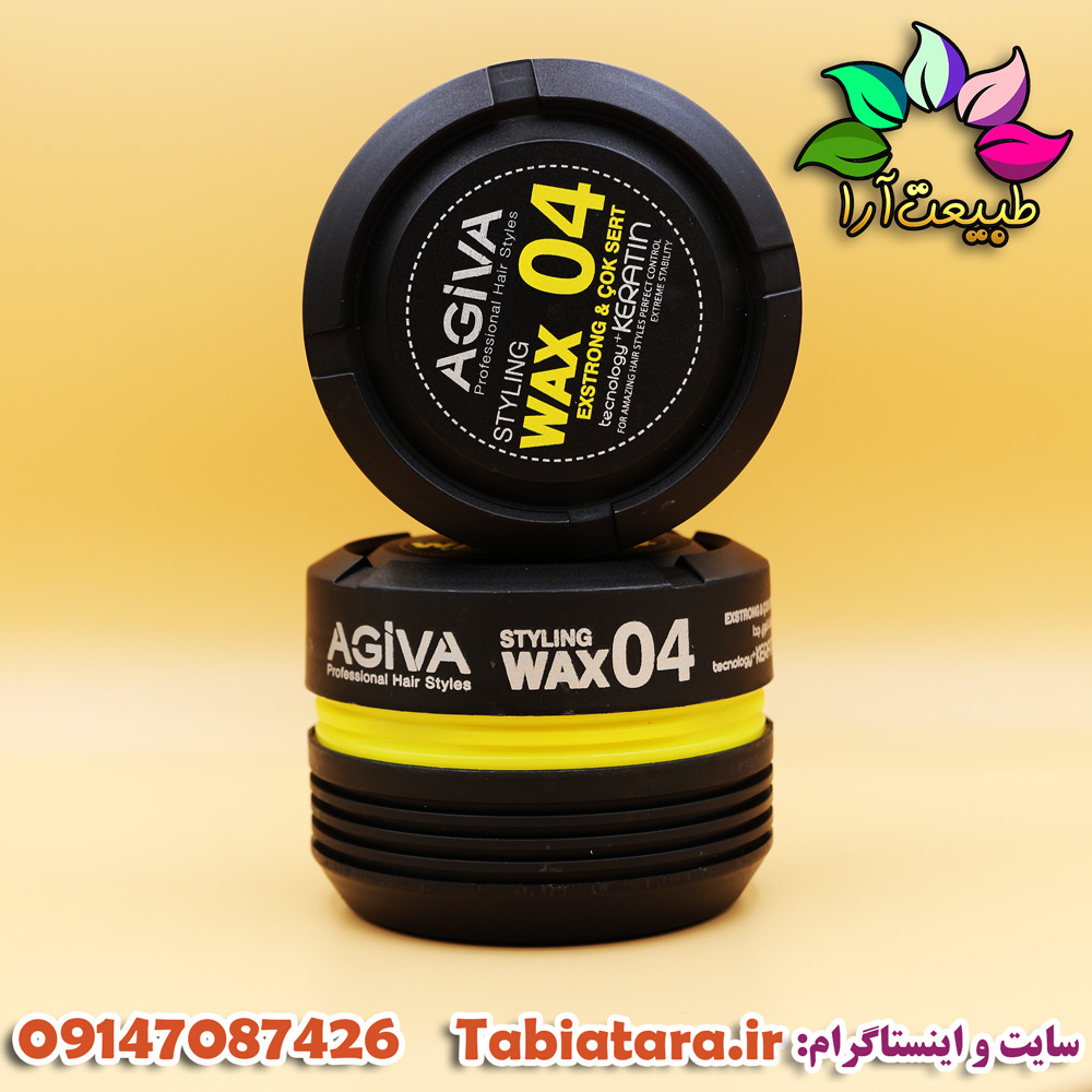 واکس موی آگیوا شماره 04(مشکی)