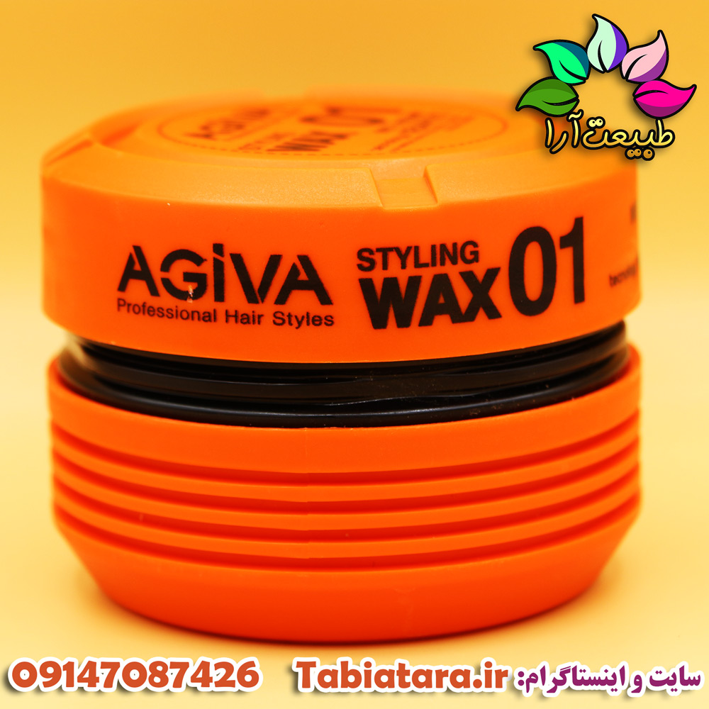 واکس مو آگیوا شماره01 نارنجی