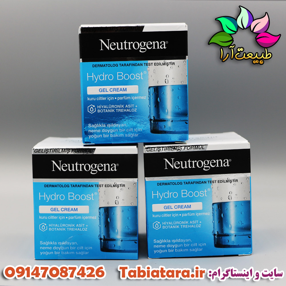 ژل کرم آبرسان نوترو ژينا براي پوستهاي خيلي خشک