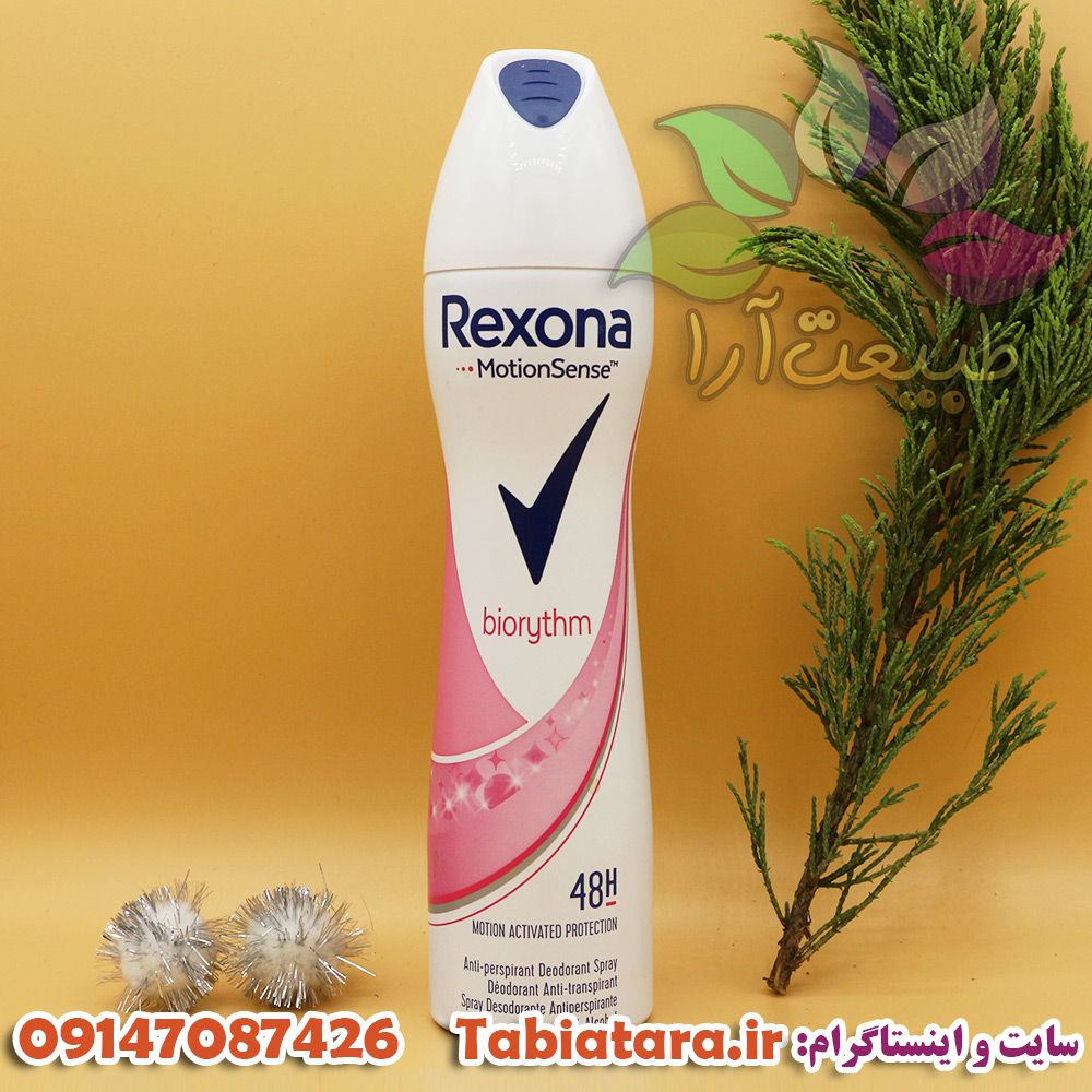 اسپری زنانه رکسونا مدل Biorythm