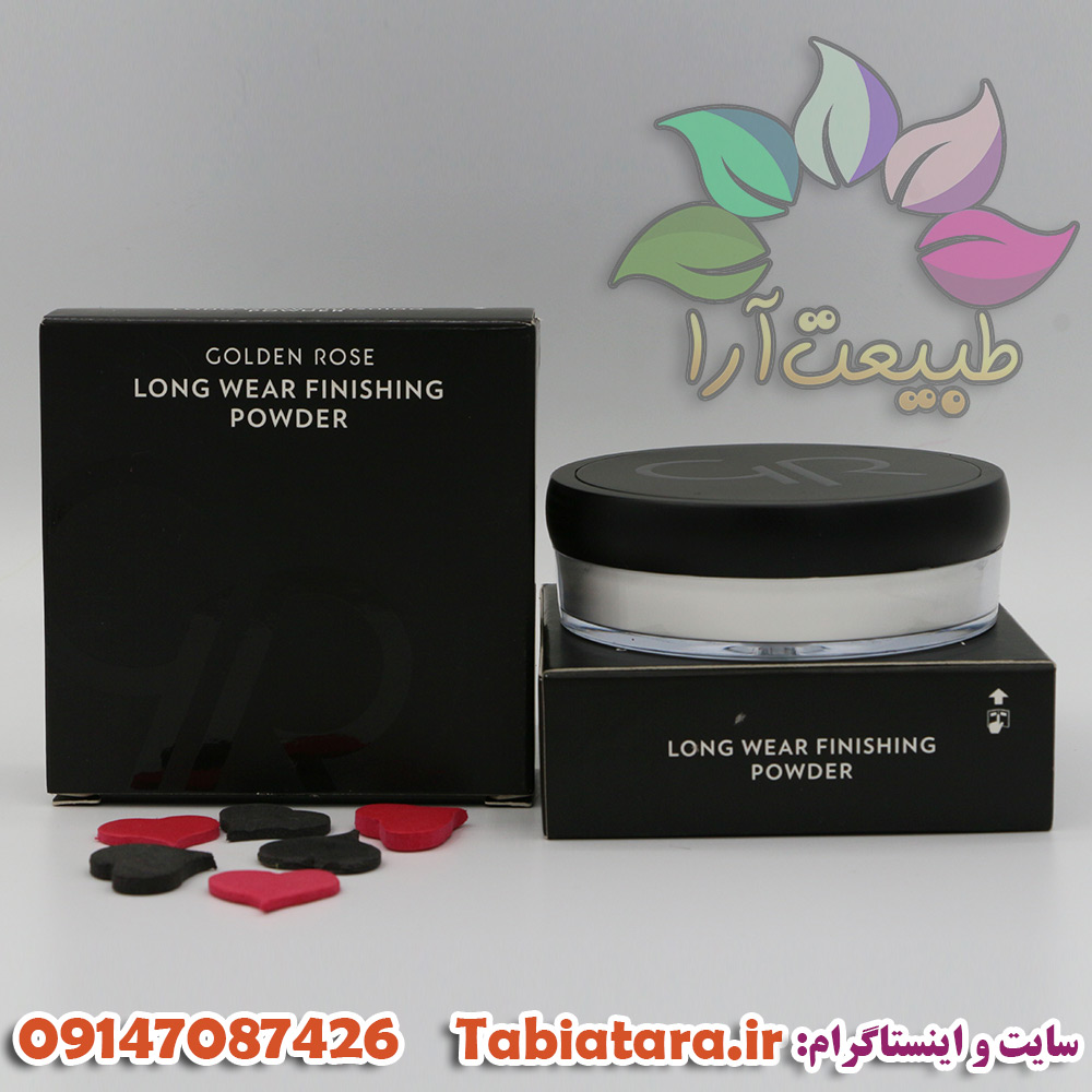 پودر تثبیت کننده آرایش گلدن رز