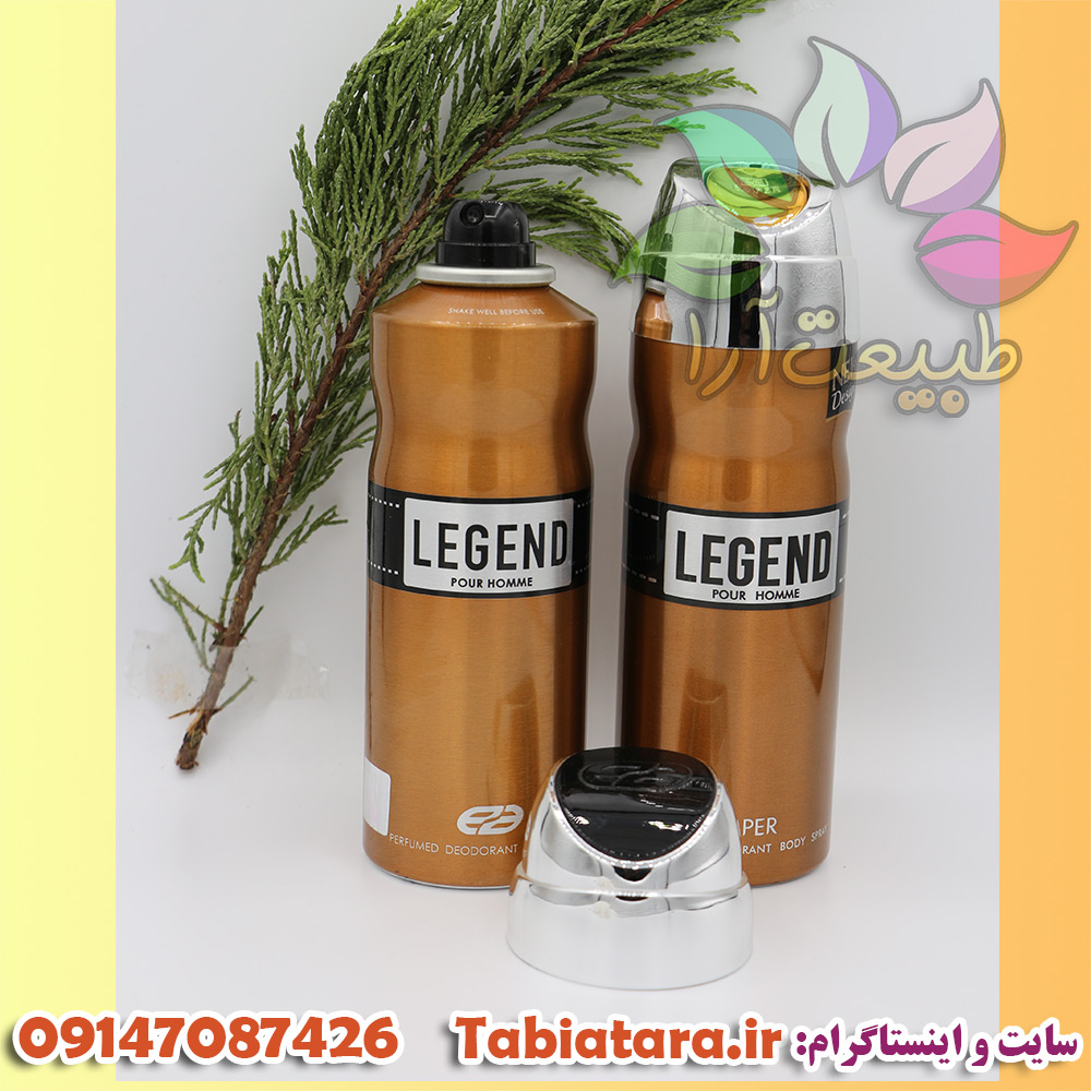 اسپری بدن مردانه امپر مدل لجند