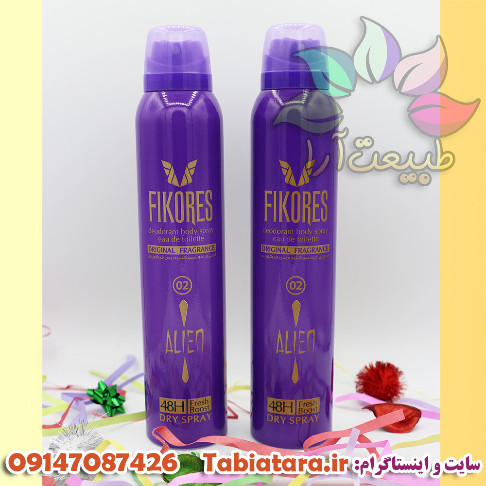 اسپری فیکورس زنانه مدل آلین