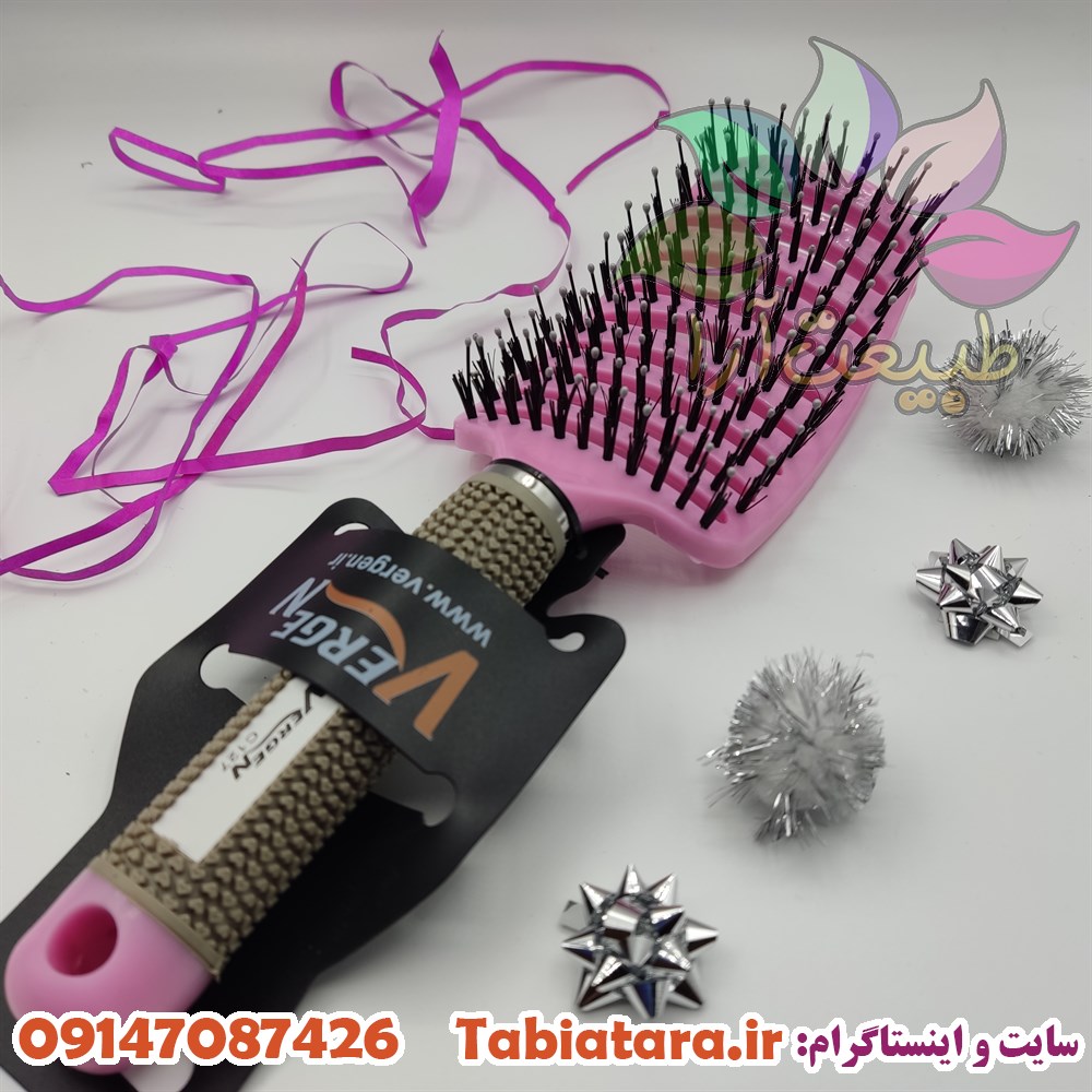 برس ژله ای (اکستنشن) ورژن، مدل C127 رنگ صورتی