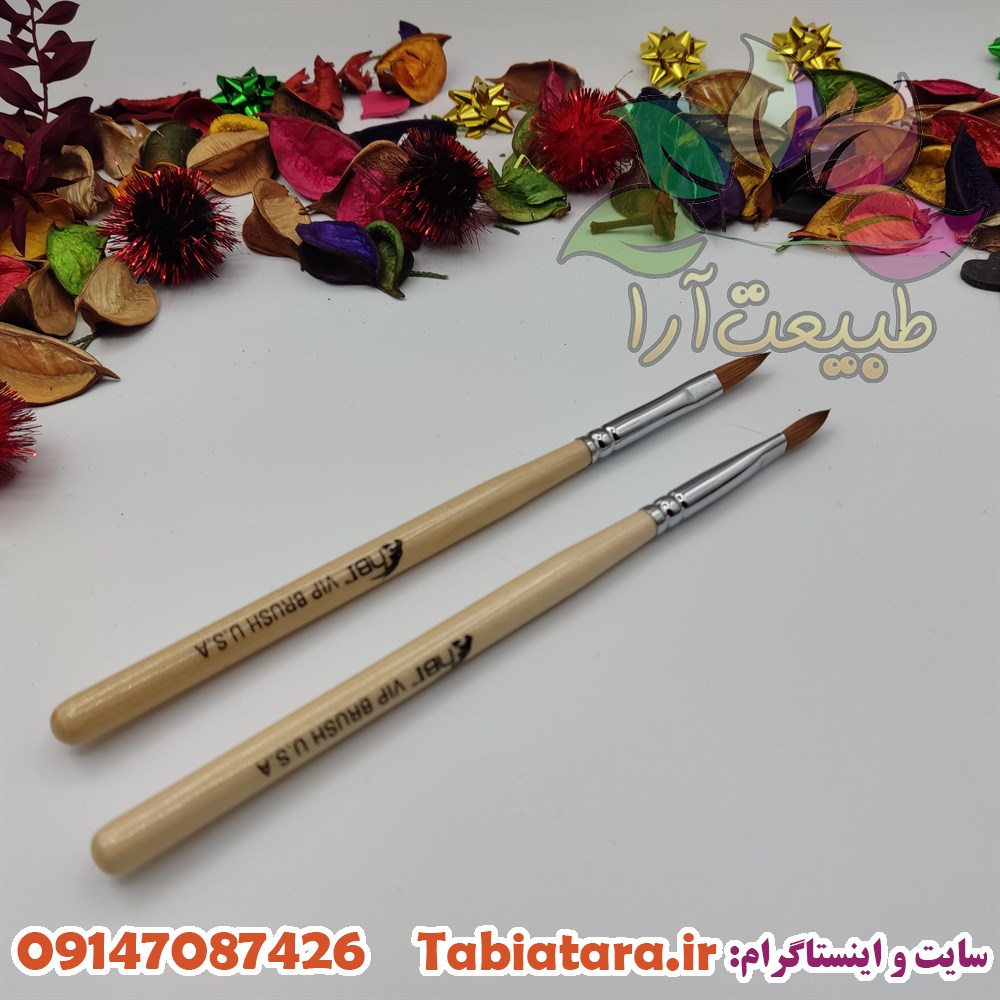 قلم پودر کاشت ناخن