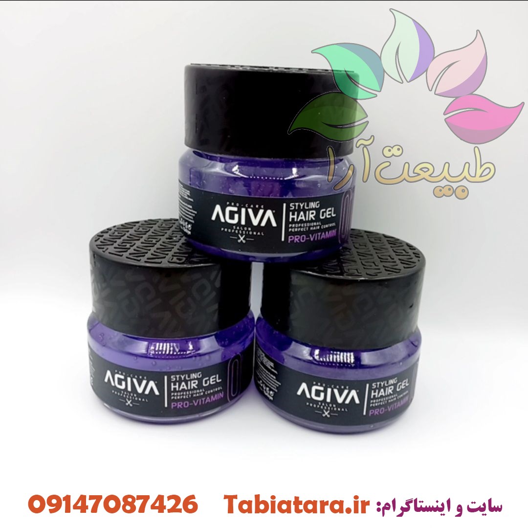 ژل حالت دهنده مو آگیوا ویتامینه(ژل خیس)