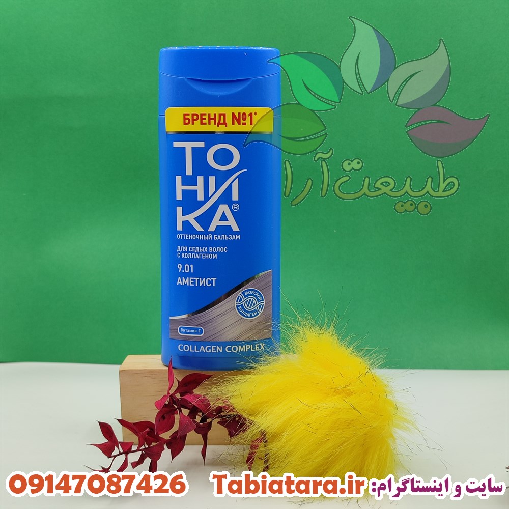 شامپو رنگ ساژ توهیکا اصل روسیه(تونیکا) 9.01