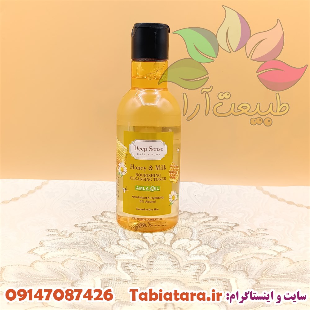 تونر دیپ سنس شیر و عسل