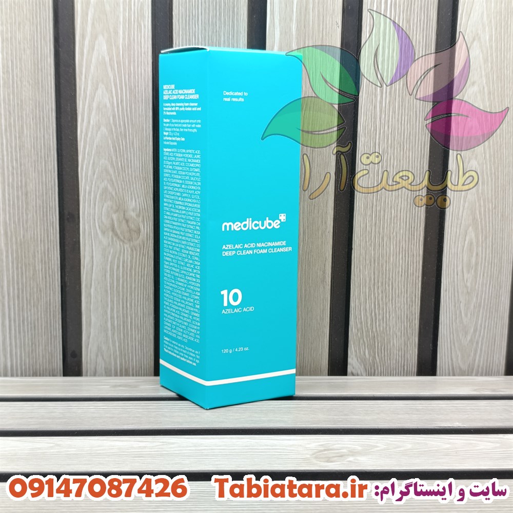 فوم شستشوی آنوا آزلائیک 10 و نیاسینامید